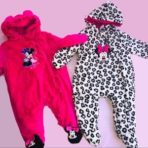 bundle Minnie Mouse footed